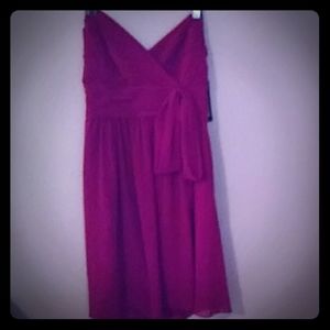 Ralph Lauren Pink Chiffon Dress